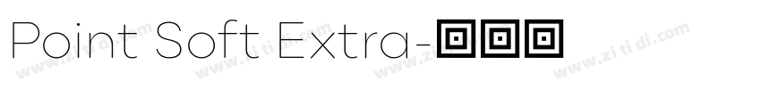 Point Soft Extra字体转换
